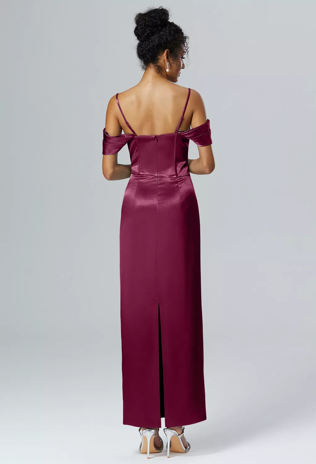 AW Valery Burgundy  Convertibile Convertible Bridesmaid Dresses